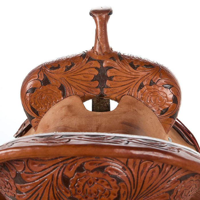 NRS 15in Clover Leaf Barrel Saddle