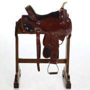 Hilason 14.5in Used Barrel Saddle