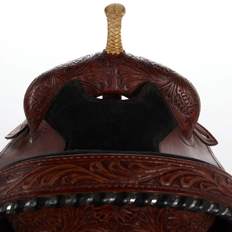 Hilason 14.5in Used Barrel Saddle