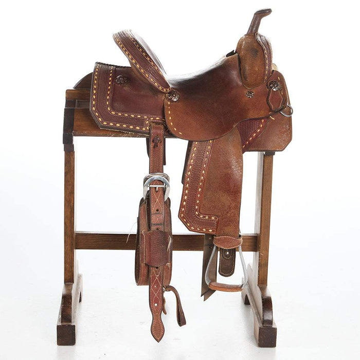 Seven Saddles 14in Used Barrel Saddle