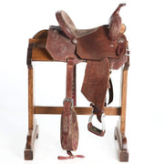 Robbie Phillips Saddlery 13.5in Used Barrel Saddle