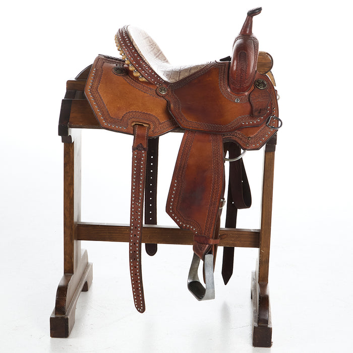 Scott Thomas Used 13in Thomas Barrel Saddle