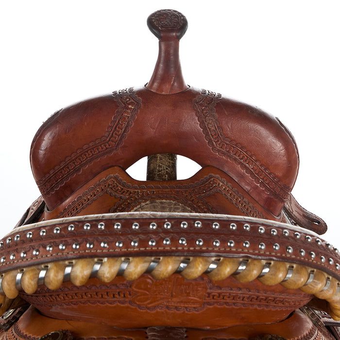 Scott Thomas Used 13in Thomas Barrel Saddle