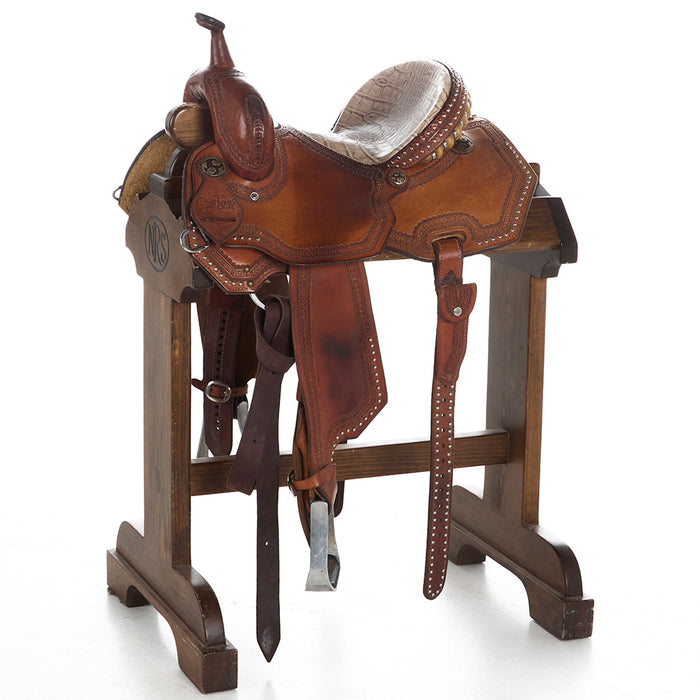Scott Thomas Used 13in Thomas Barrel Saddle