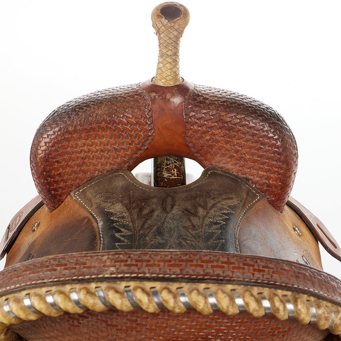 Corriente Used 14.5in Corriente Barrel Saddle