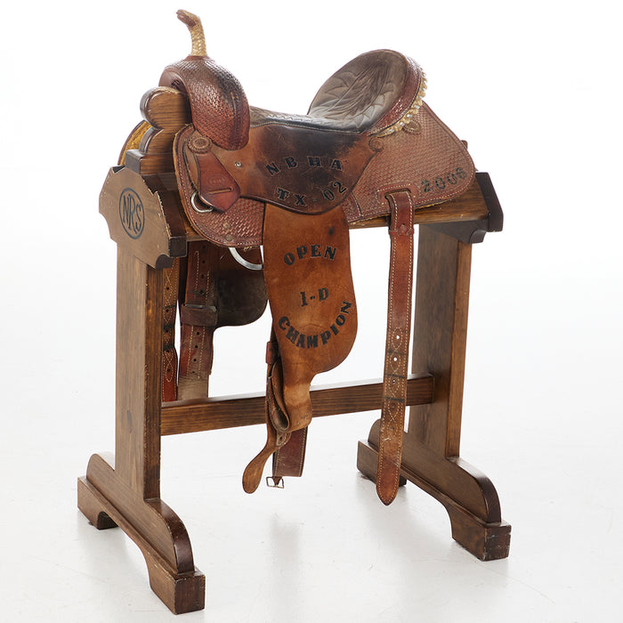 Corriente Used 14.5in Corriente Barrel Saddle