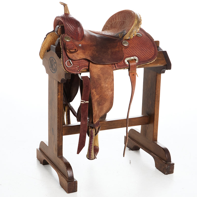 Billy Cook Used 14.5in Cook Barrel Saddle