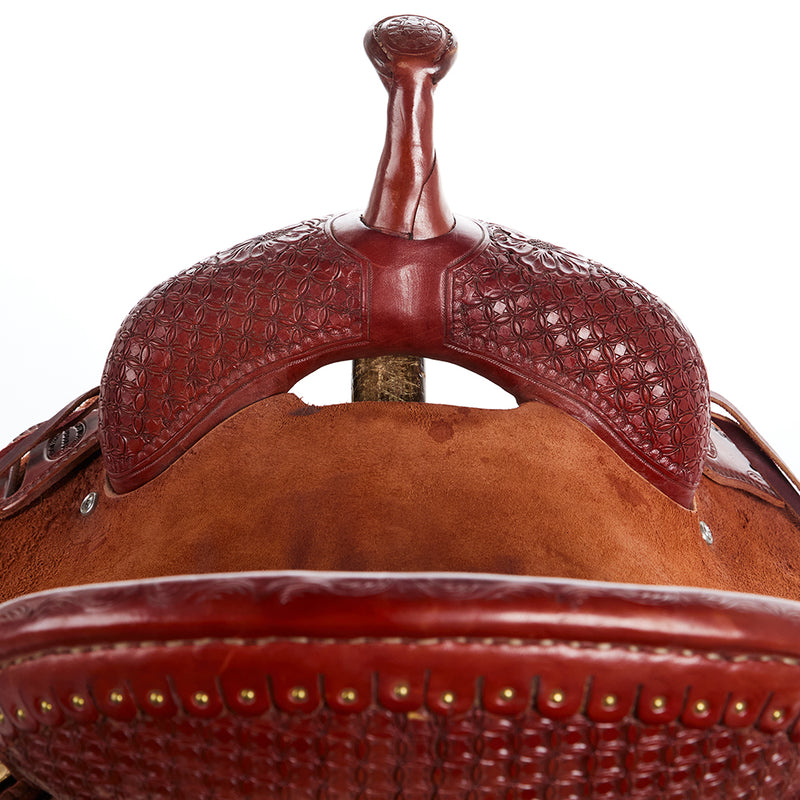 Fort Worth Saddlery Used 14.5in Saddlery Barrel Saddle
