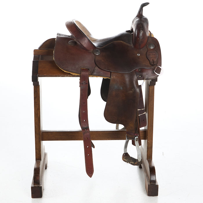 Piland Used 13in Piland Barrel Saddle