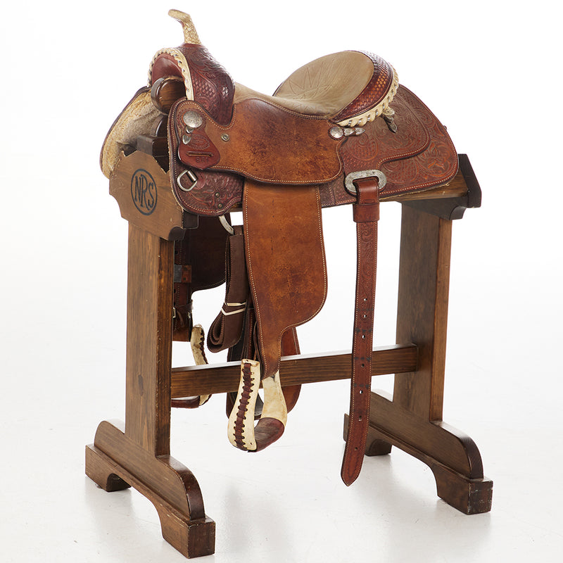 Billy Cook Used 13in Cook Barrel Saddle