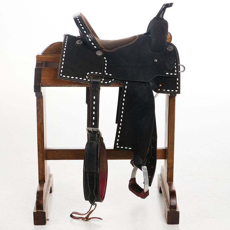 Robbie Phillips Saddlery Used 14in Phillips Barrel Saddle