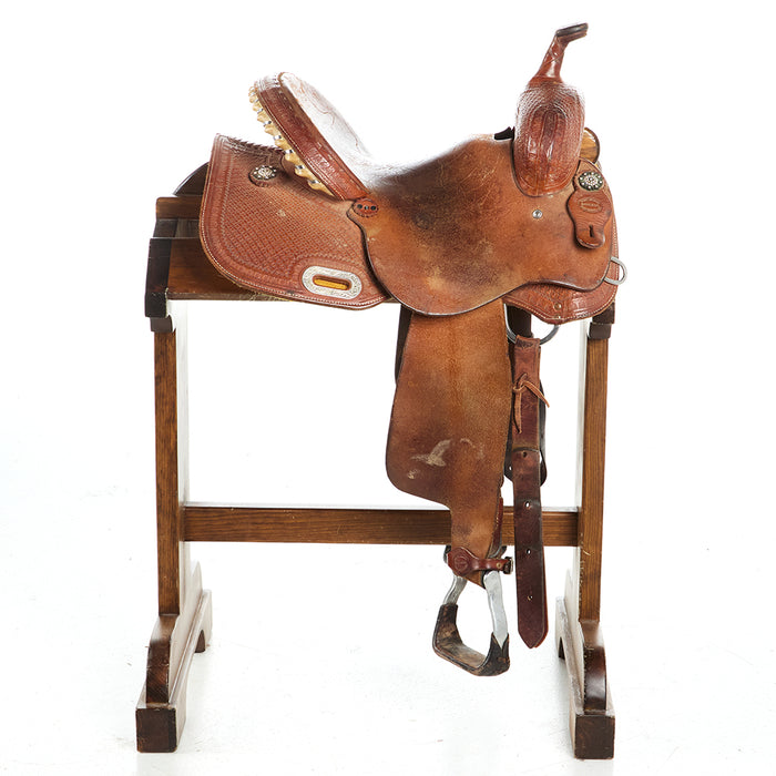 Fort Worth Saddlery 14in Used Barrel Saddle