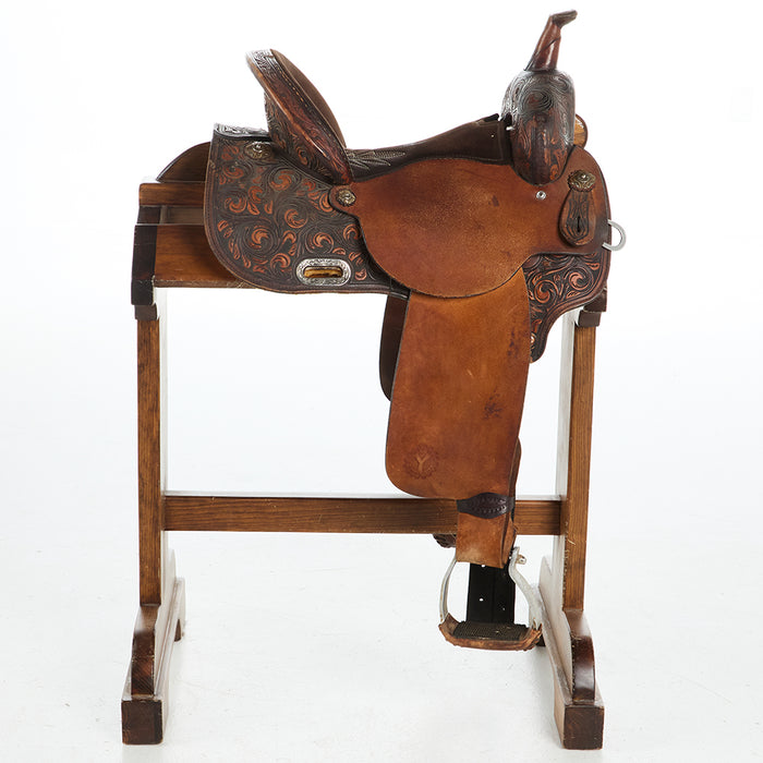 Circle Y Saddlery 14in Used Barrel Saddle