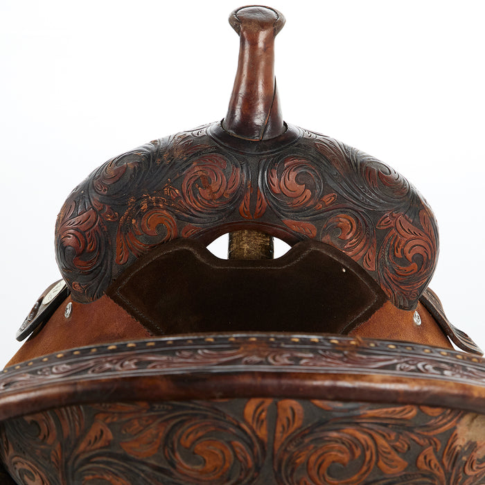 Circle Y Saddlery 14in Used Barrel Saddle