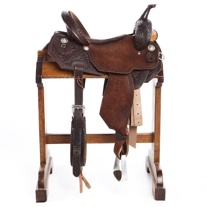 Double J Saddlery Used 14.5in Barrel Saddle
