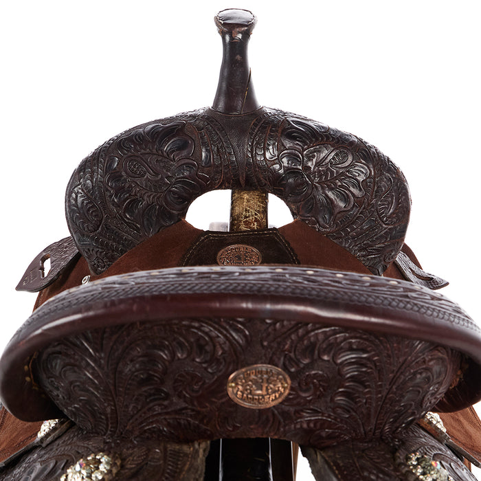 Double J Saddlery Used 14.5in Barrel Saddle