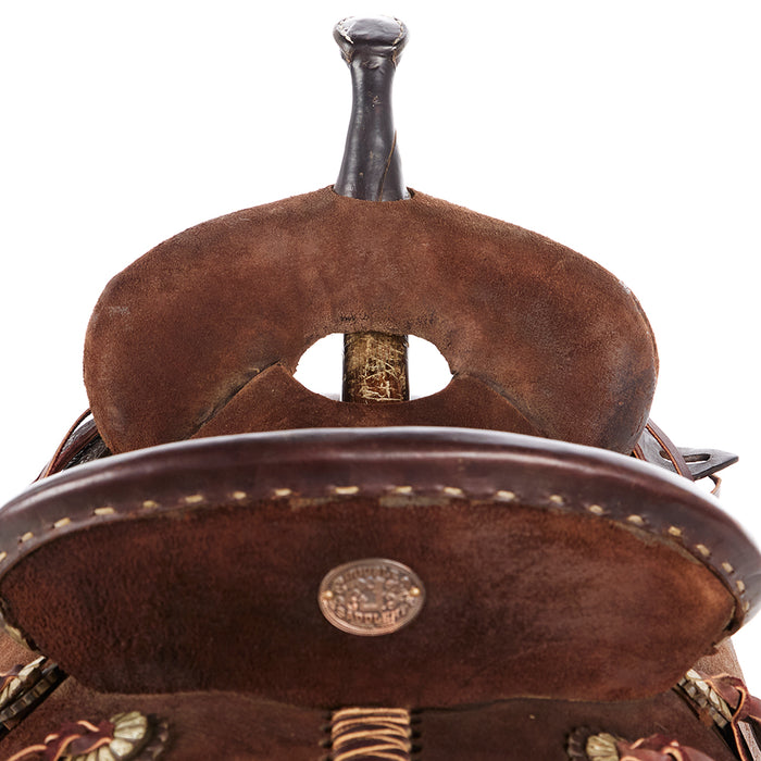Double J Saddlery Used 13.5in Barrel Saddle
