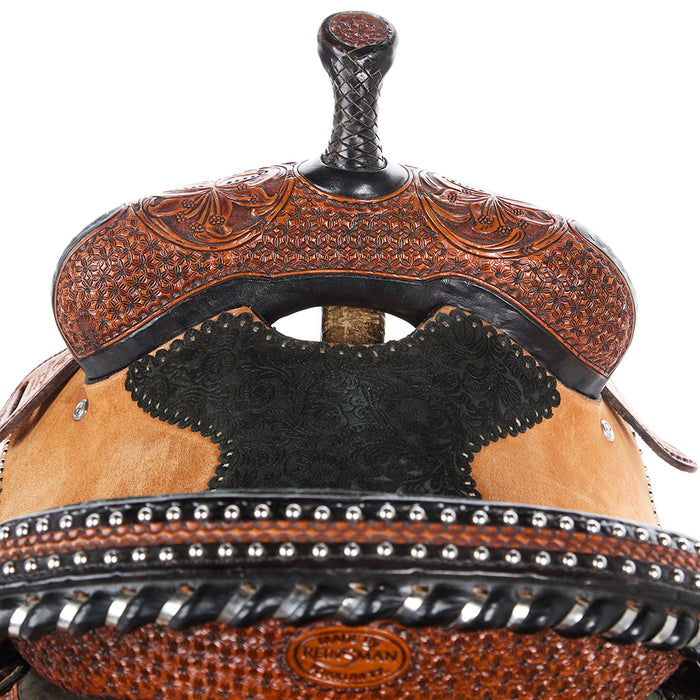 NRS Used 15in Charmayne James Barrel Saddle