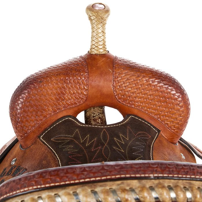 Corriente Used 14.5in LSC Trophy Barrel Saddle