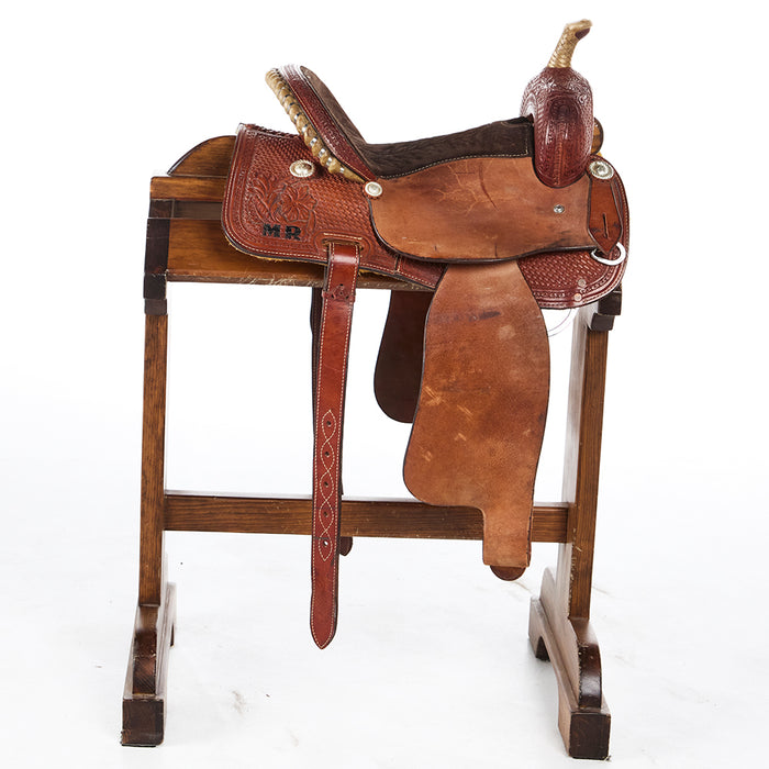 Corriente Used 13.5in 1/2 Breed MR Barrel Saddle
