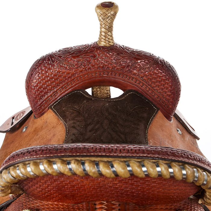 Corriente Used 13.5in 1/2 Breed MR Barrel Saddle
