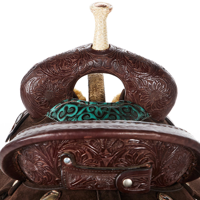 Circle Y Saddlery Used 14.5in Lightspeed Barrel Saddle