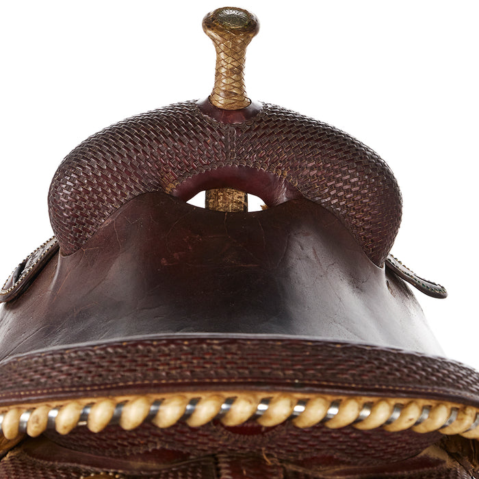 Teskey's Used 16.5in 1/2 Basket Stamped Barrel Saddle