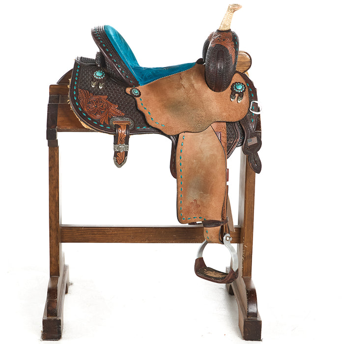 Circle Y Saddlery Used 14in Martha Josey Ultimate Barrel Saddle