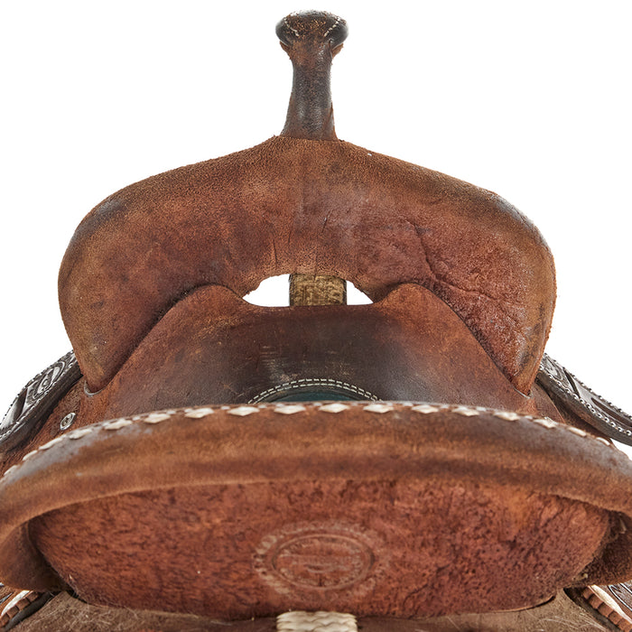 Teskey's Used 14in CTYRA Trophy Barrel Saddle