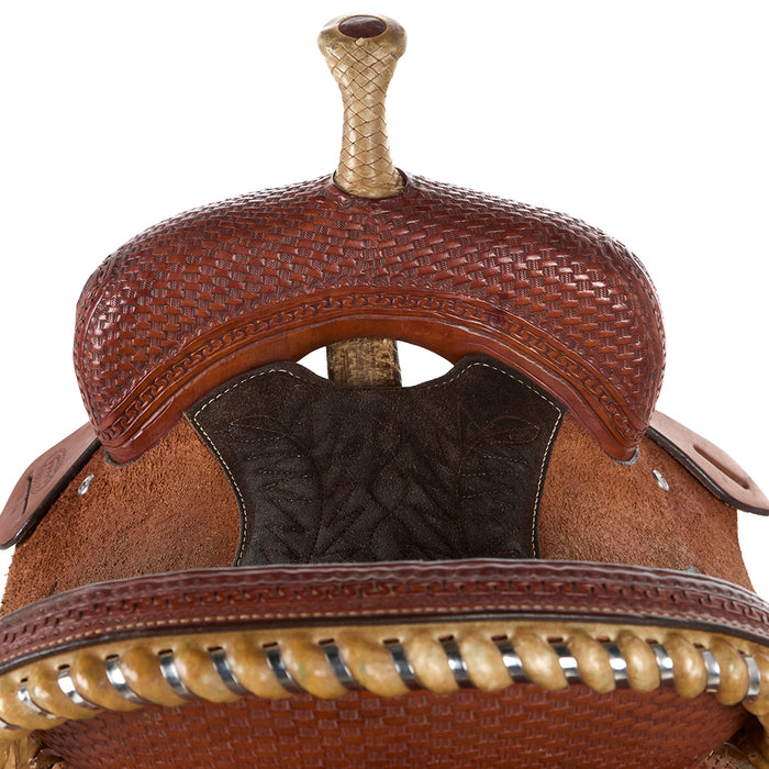 Corriente Used 14in BRAT Trophy Barrel Saddle