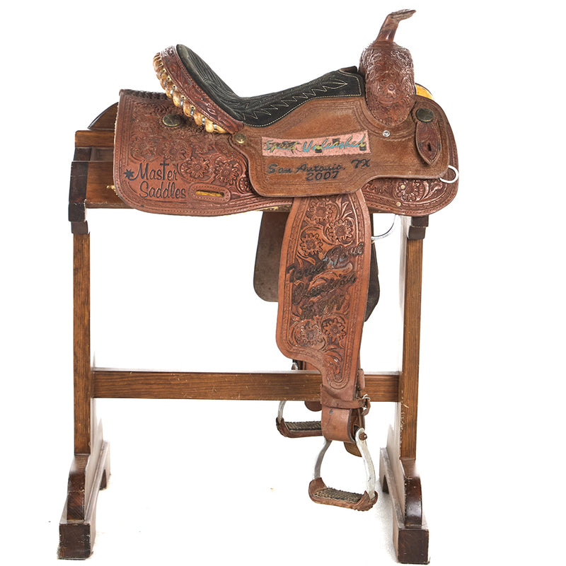 Master Saddlery Used 14in Speed Unleashed Trophy Saddle