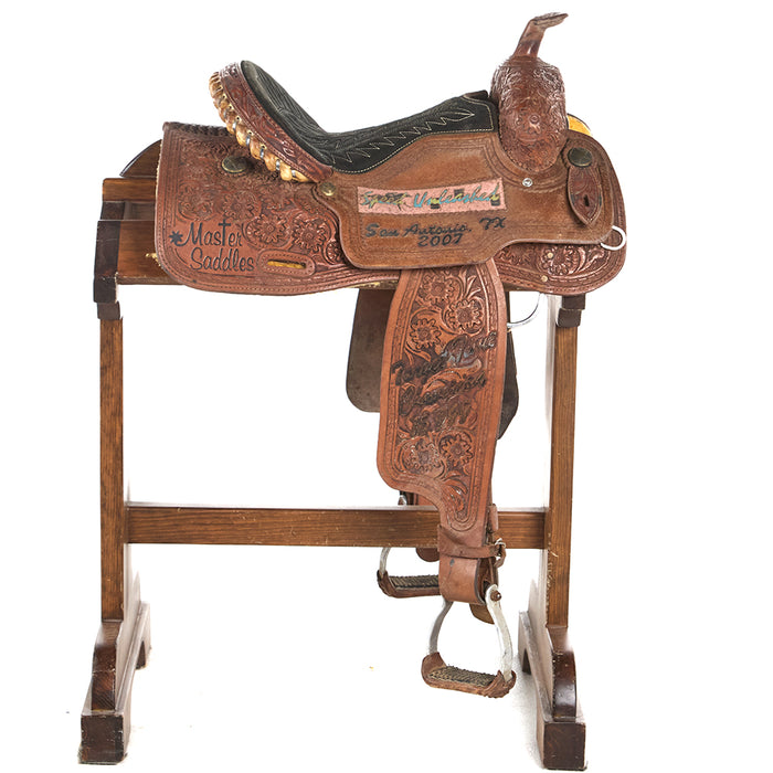 Master Saddlery Used 14in Speed Unleashed Trophy Saddle
