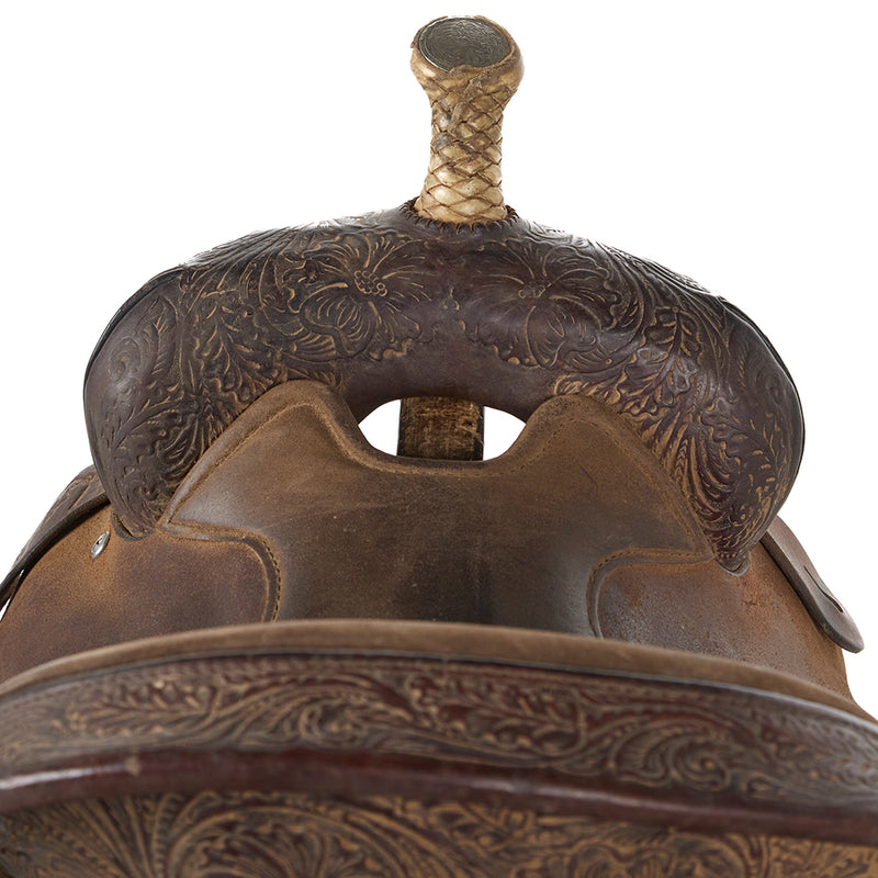 NRS Used 13.5in High Horse Barrel Saddle