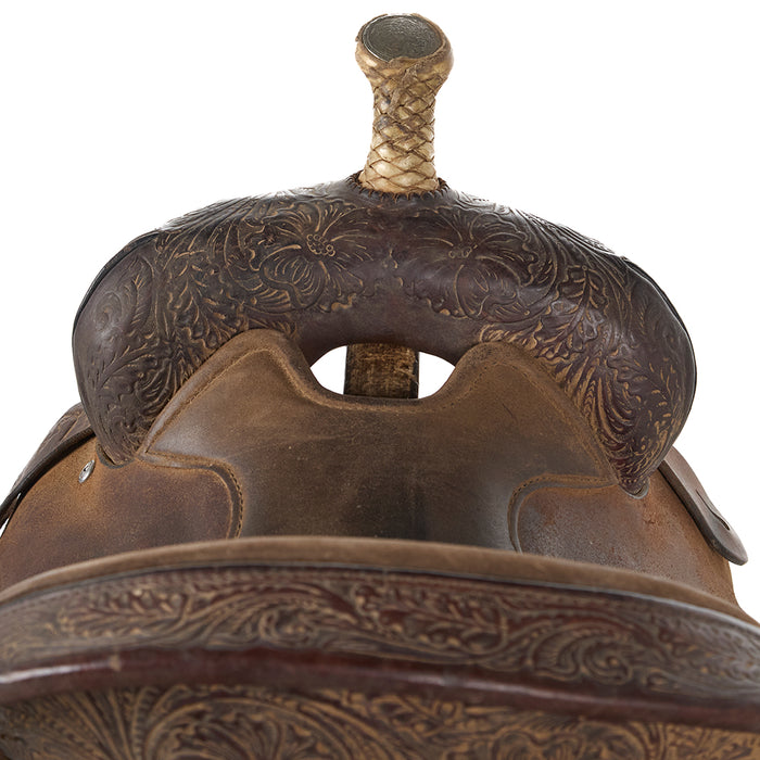 NRS Used 13.5in High Horse Barrel Saddle