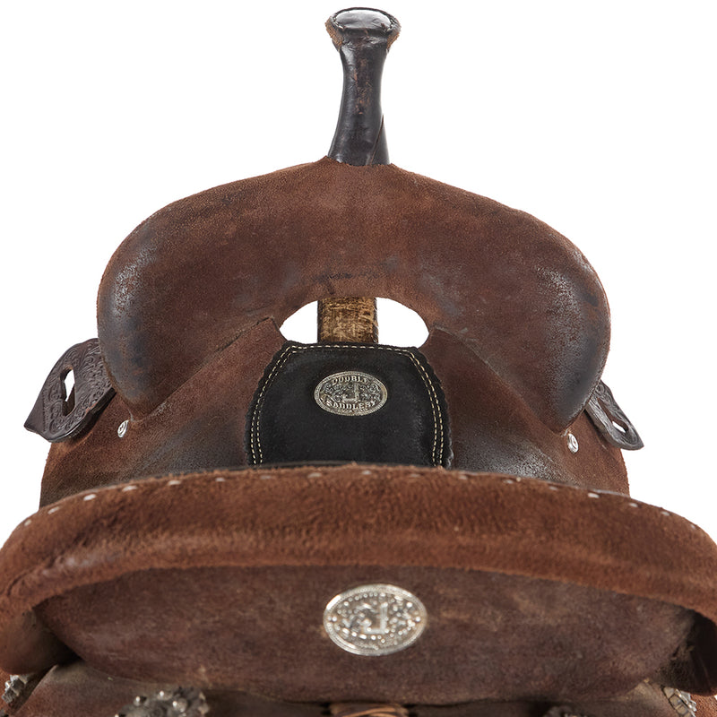 Double J Saddlery Used 14.5in Pozzi Pro Barrel Saddle