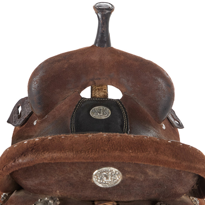 Double J Saddlery Used 14.5in Pozzi Pro Barrel Saddle