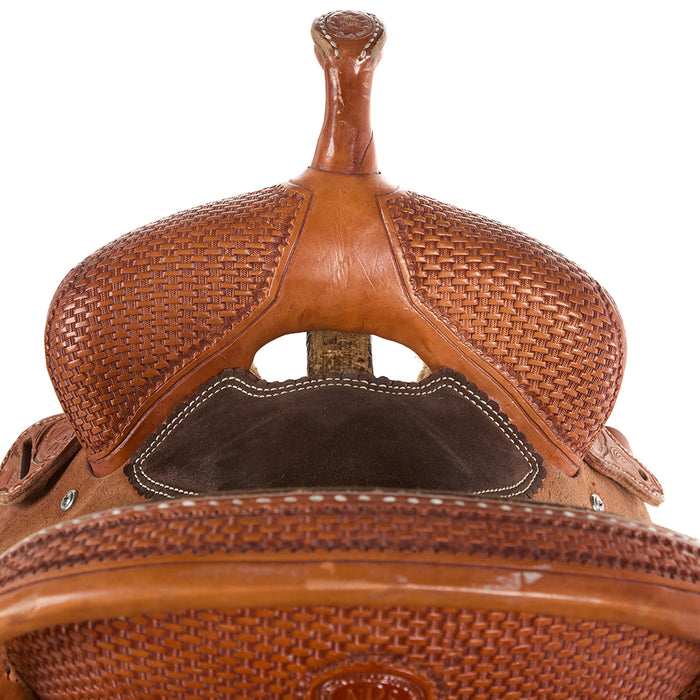 Nrs Competitor Series Used 14in Forestburg Princess Trophy Barrel Saddle