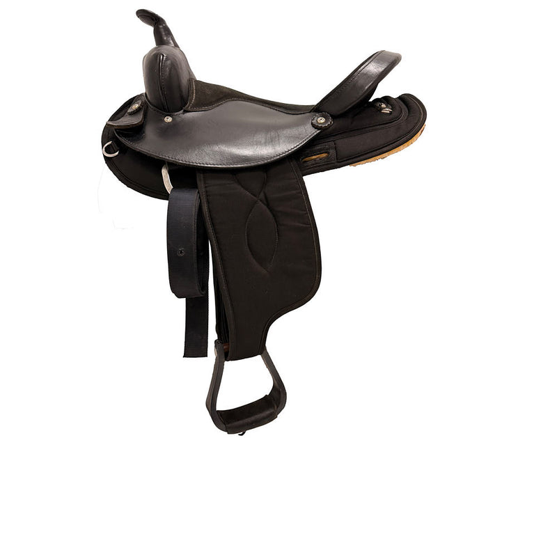 Big Horn Saddlery Used 16in Cordura Barrel Saddle
