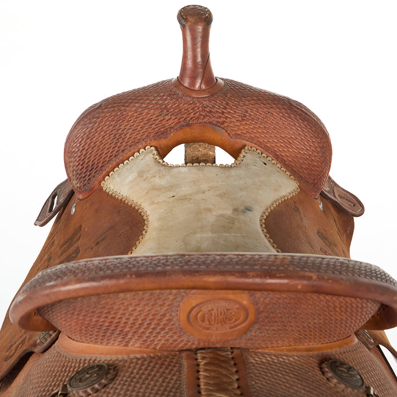 Nrs Pro Series Used 14.5in NBHA Trophy Barrel Saddle