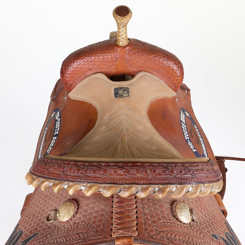Cowboy Classic Used 13.5in Trophy Barrel Saddle