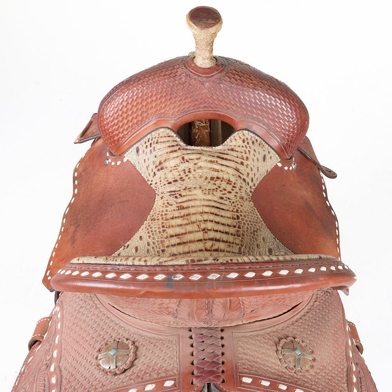 Reinsman Used 13.5in Marlene McRae Barrel Saddles