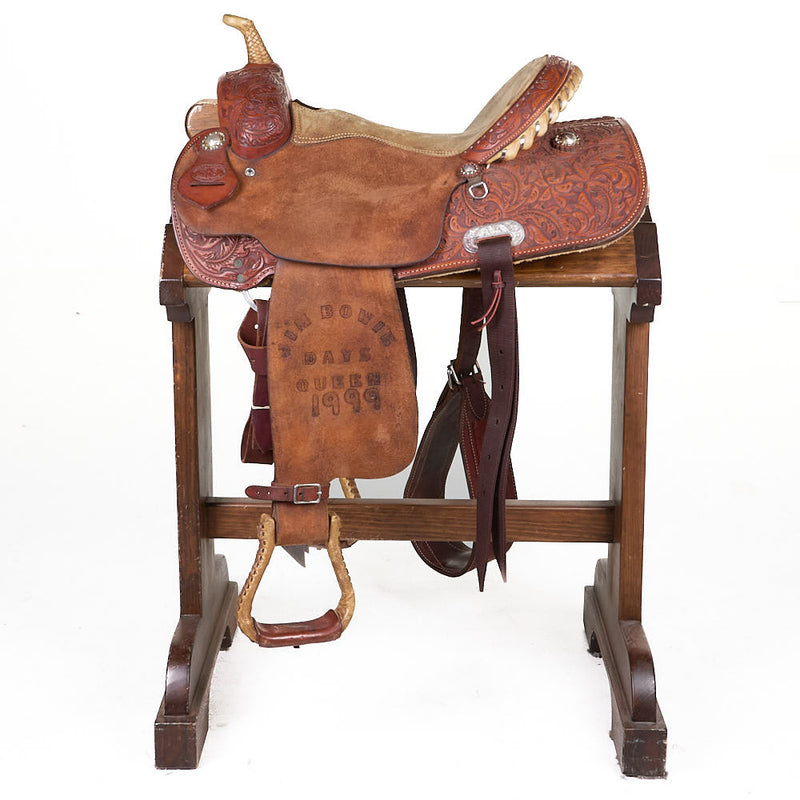 NRS Used 14.5in JBD Trophy Barrel Saddle