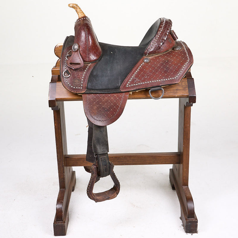 Bob Marshall Used 14.5in Treeless Bob Marshall Barrel Saddle