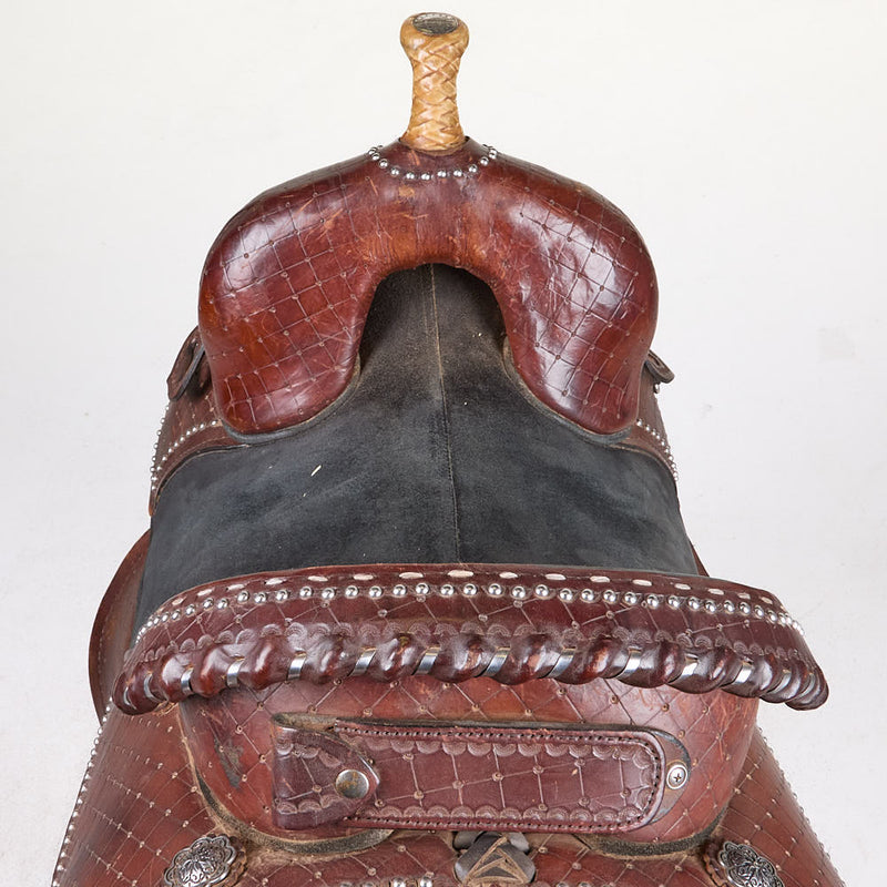 Bob Marshall Used 14.5in Treeless Bob Marshall Barrel Saddle