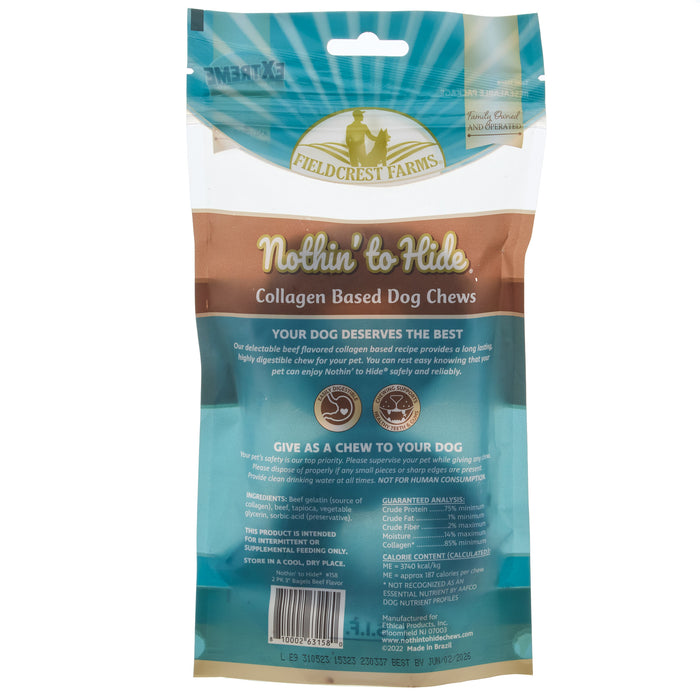 Ethical Pet Nothin` To Hide Beef Bagels 3in.