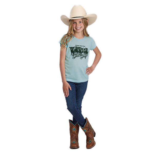 ROPER Girls Local Girl Gang Short Sleeve Tee