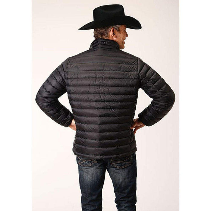 Roper Apparel MENS BLACK NYLON DOWN PROOF COATED