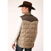 Roper Apparel Men's Quilted Polyfilled Vest