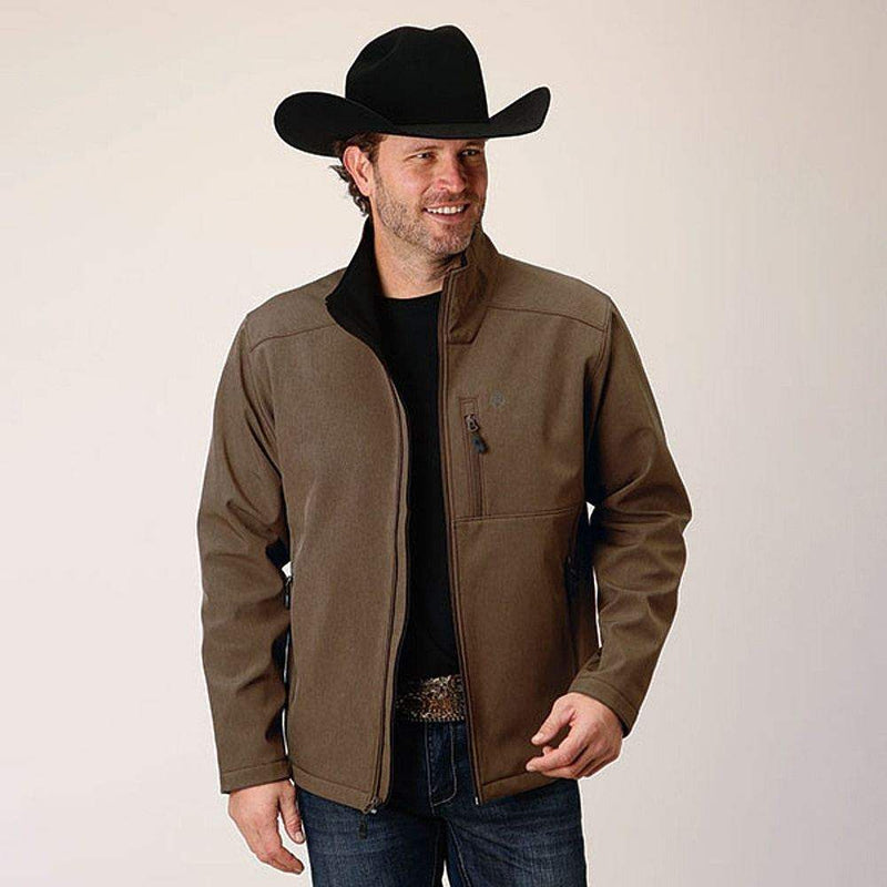 Roper Apparel Men's Fleece Lined Softshell Jacket