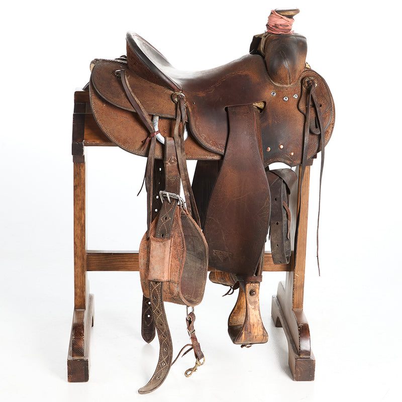Oliver Saddlery 15in Used Ranch Roper